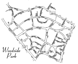 Woodside Park Map
