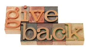 give back