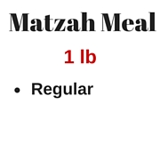 Matzah Meal 1 lb.