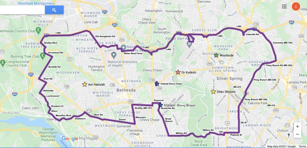 Eruv Map